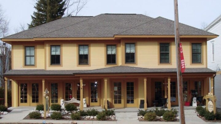 exterior of 98 W. Center St.in Douglas, MI.