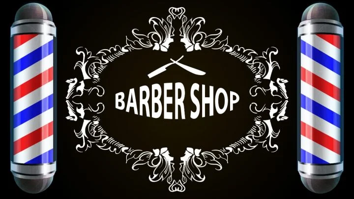 barber shop sign